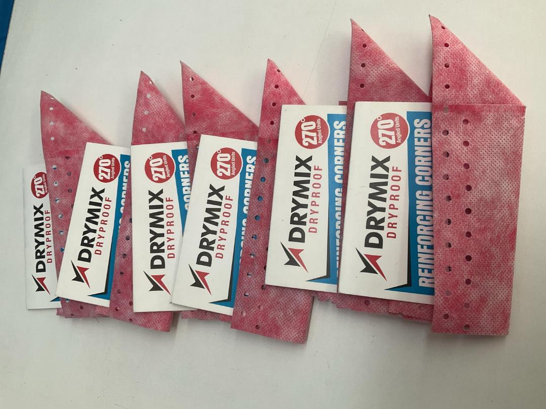 Photo '4' of Drymix - Dryproof 270deg Reinforcing Corners (6pce) *NEW*