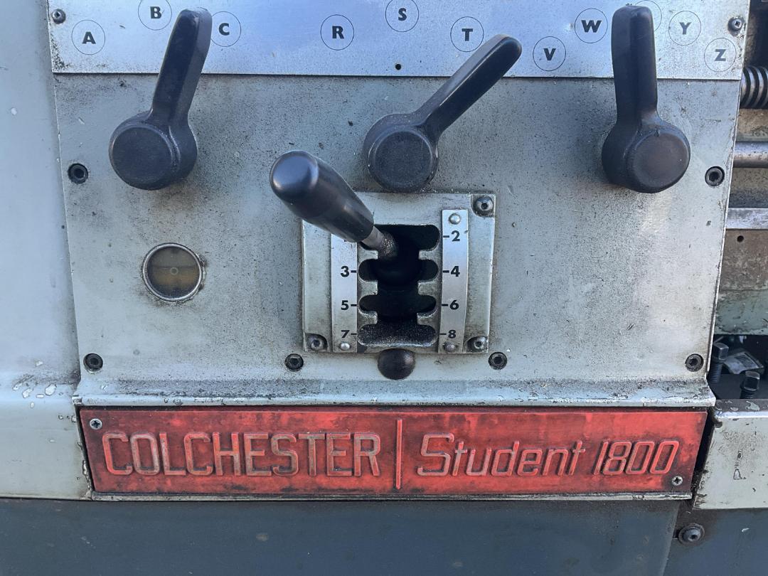 Photo '19' of Colchester - Metal Student 1800 Lathe Photo '19' of Colchester - Metal Student 1800 Lathe
