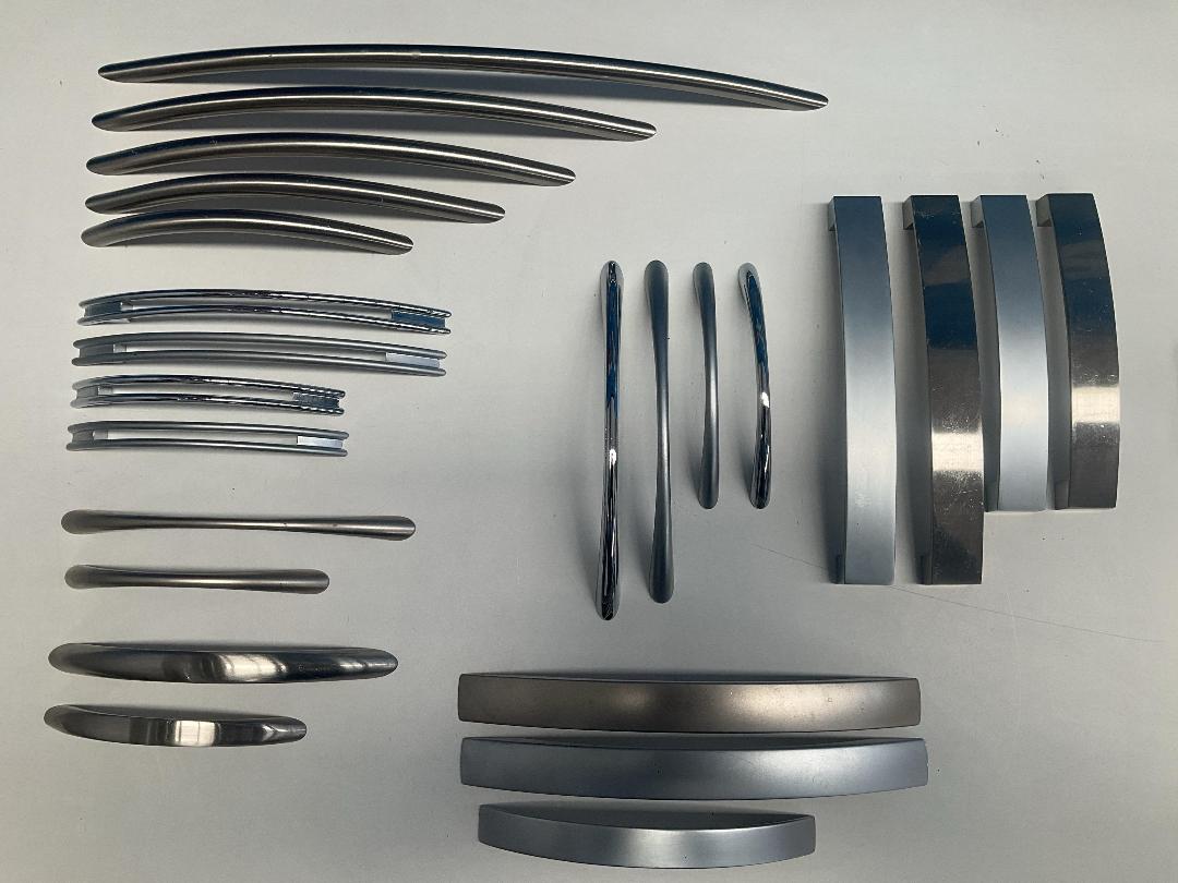 Photo '2' of Modern Curved Style Door / Cupboard Handles Photo '2' of Modern Curved Style Door / Cupboard Handles