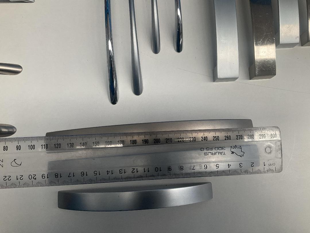 Photo '4' of Modern Curved Style Door / Cupboard Handles Photo '4' of Modern Curved Style Door / Cupboard Handles