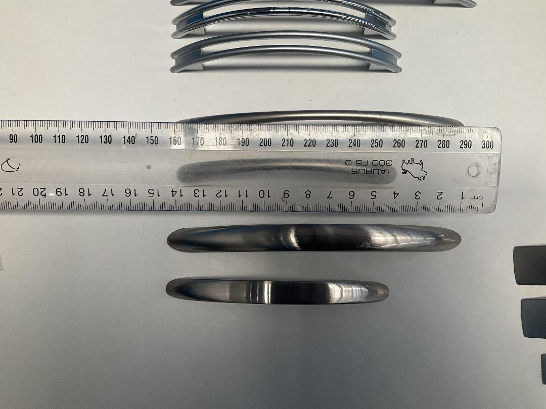 Photo '6' of Modern Curved Style Door / Cupboard Handles Photo '6' of Modern Curved Style Door / Cupboard Handles