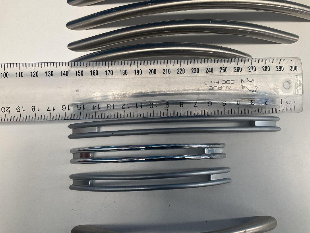 Photo '7' of Modern Curved Style Door / Cupboard Handles Photo '7' of Modern Curved Style Door / Cupboard Handles