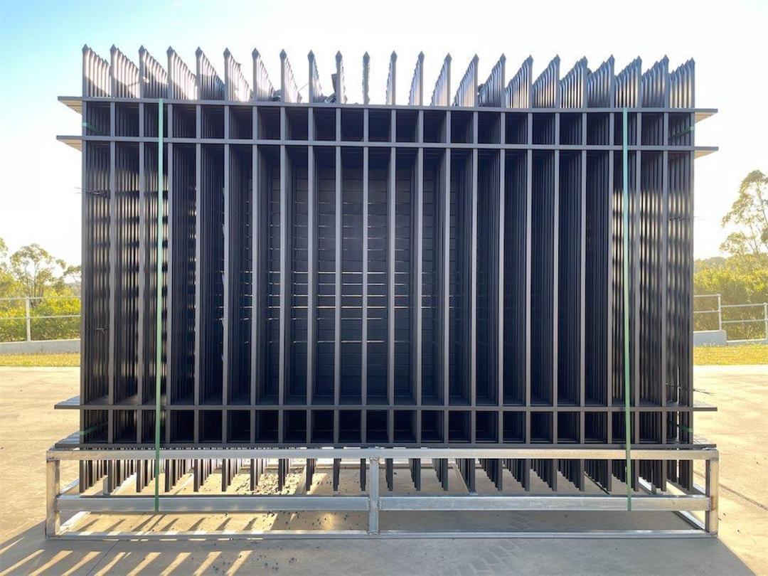 Photo '2' of Wrought Iron Style Fence Panels & Posts (24 Panels + 25 Posts) *NEW*