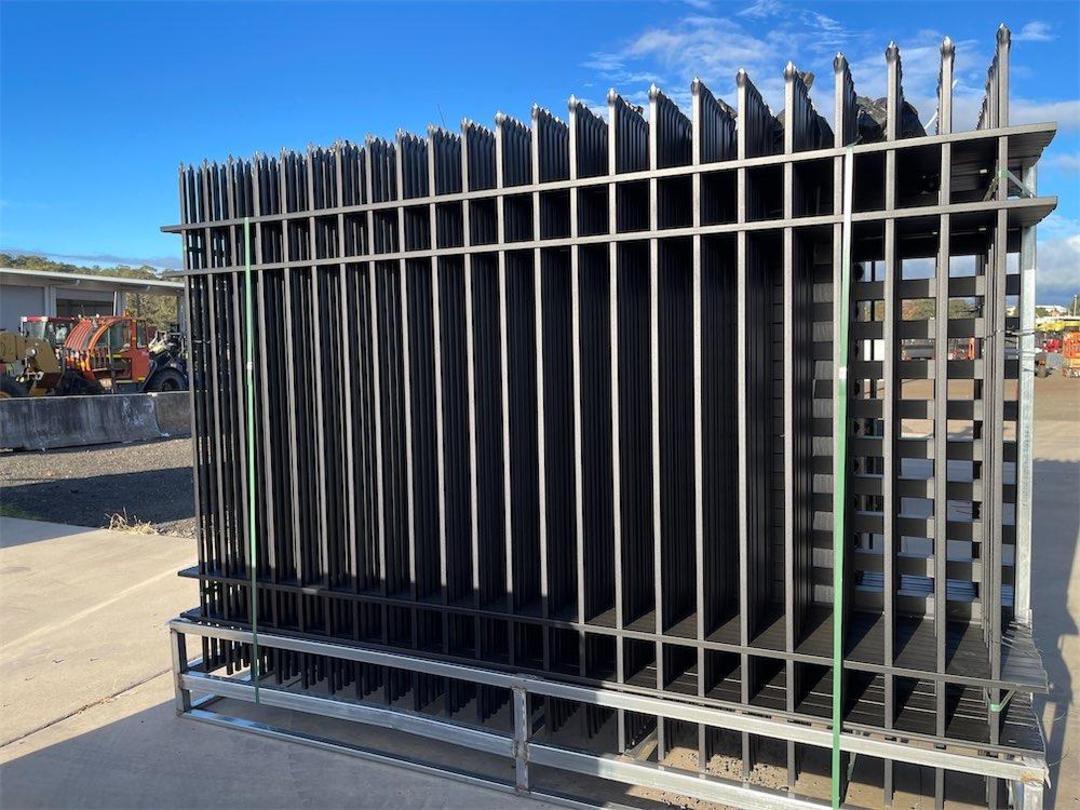 Photo '3' of Wrought Iron Style Fence Panels & Posts (24 Panels + 25 Posts) *NEW* Photo '3' of Wrought Iron Style Fence Panels & Posts (24 Panels + 25 Posts) *NEW*