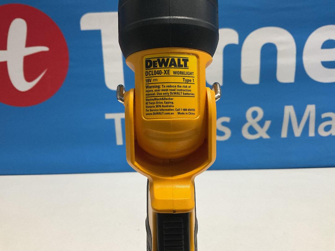 Photo '5' of DeWALT - 18V Worklight - DCL040-XE (Skin Only) Photo '5' of DeWALT - 18V Worklight - DCL040-XE (Skin Only)
