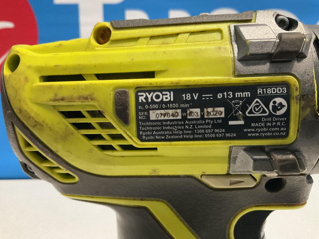 Photo '4' of Ryobi One+ -18V 13mm Drill Driver - RCD1802 (Skin Only) Photo '4' of Ryobi One+ -18V 13mm Drill Driver - RCD1802 (Skin Only)