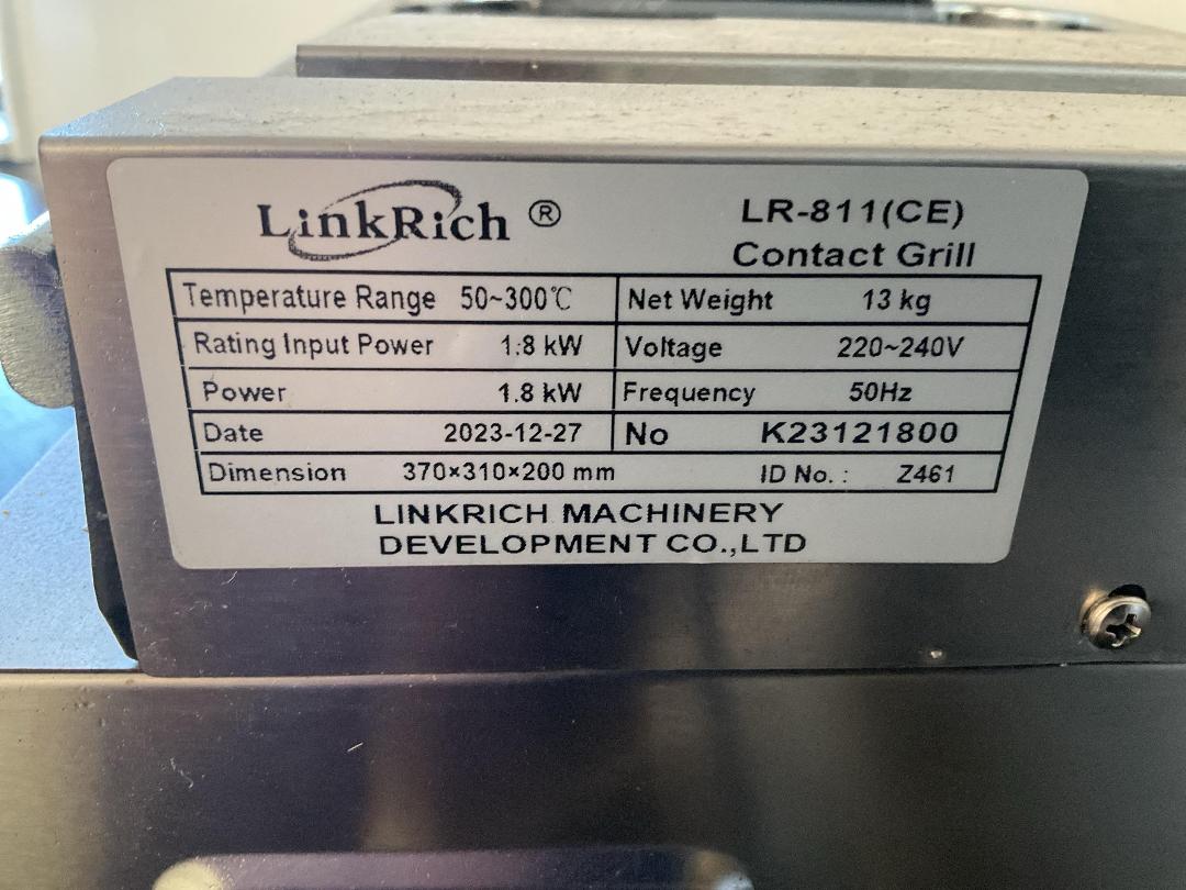 Photo '6' of Linkrich Contact Grill Photo '6' of Linkrich Contact Grill