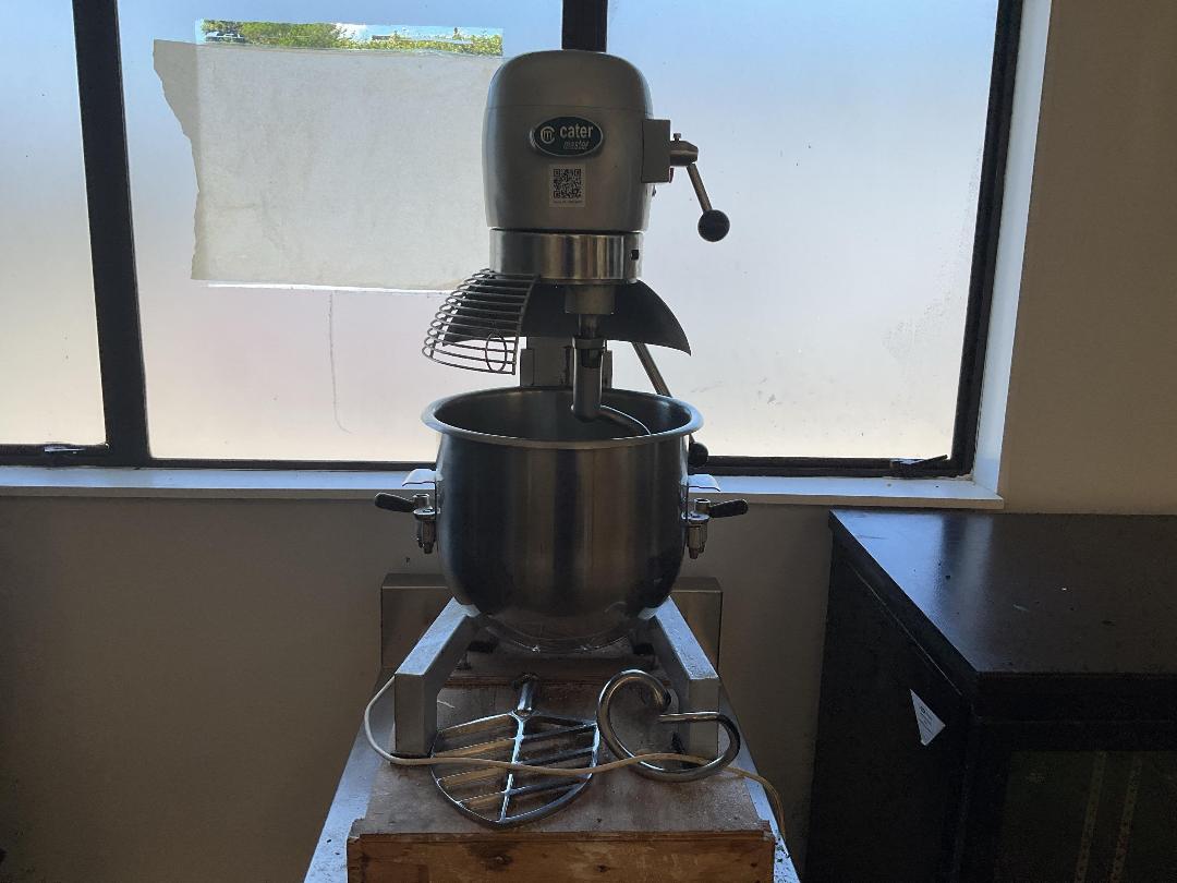 Photo '3' of Cater master 20L electric mixer on stainless steel stand