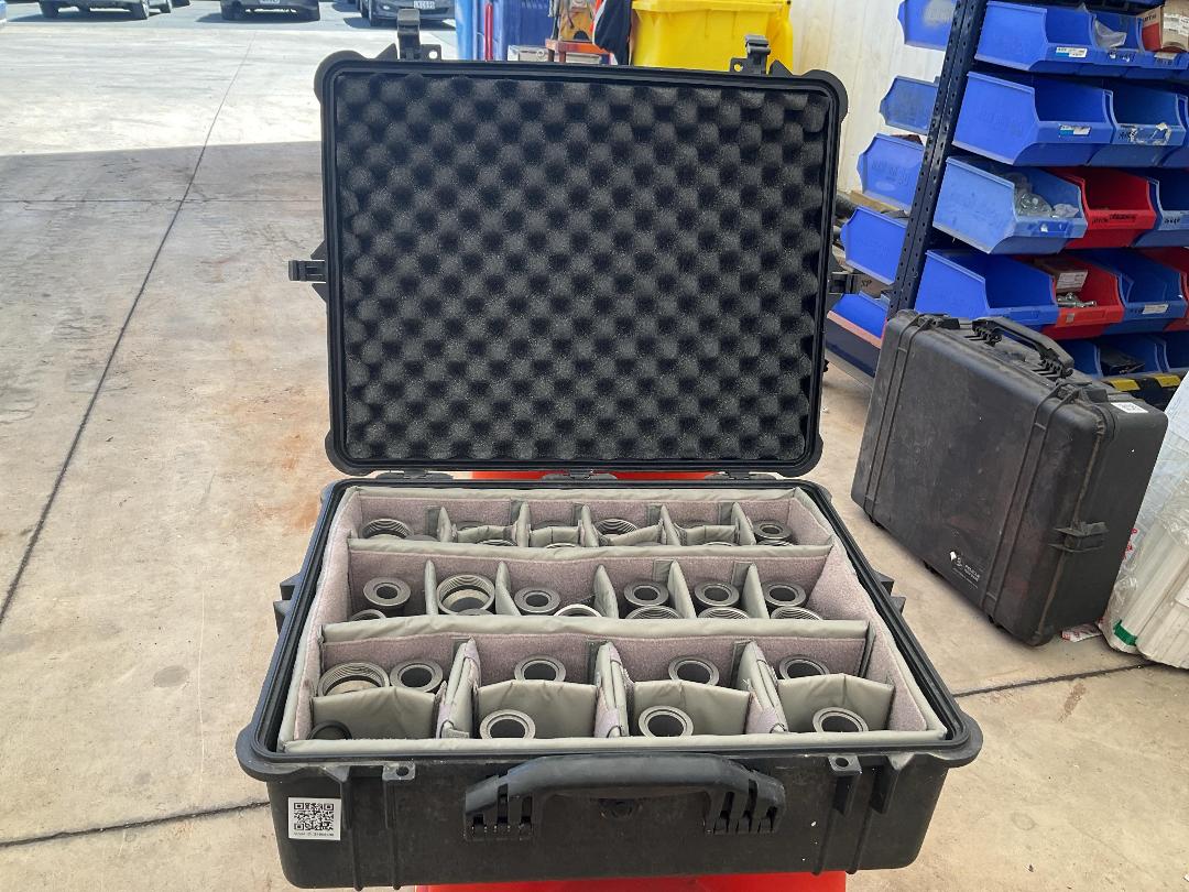 Photo '2' of Pelican 1600 Case W/ Firemaster Straight Flow Nozzles