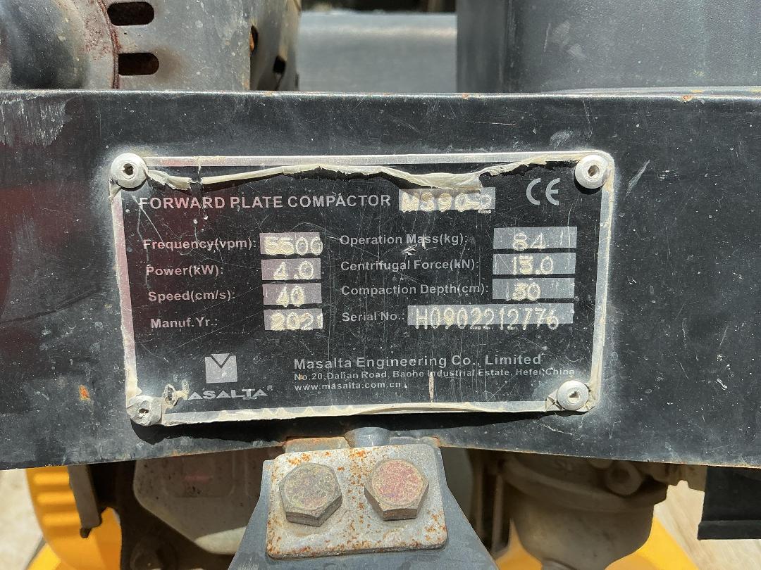 Photo '4' of Masalta Loncin 196cc Powered Plate Compactor