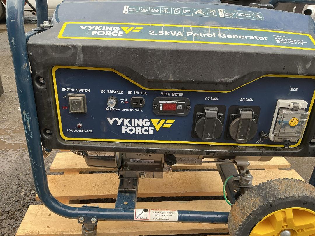 Photo '5' of Vyking Force 2.5kVA Petrol Generator
