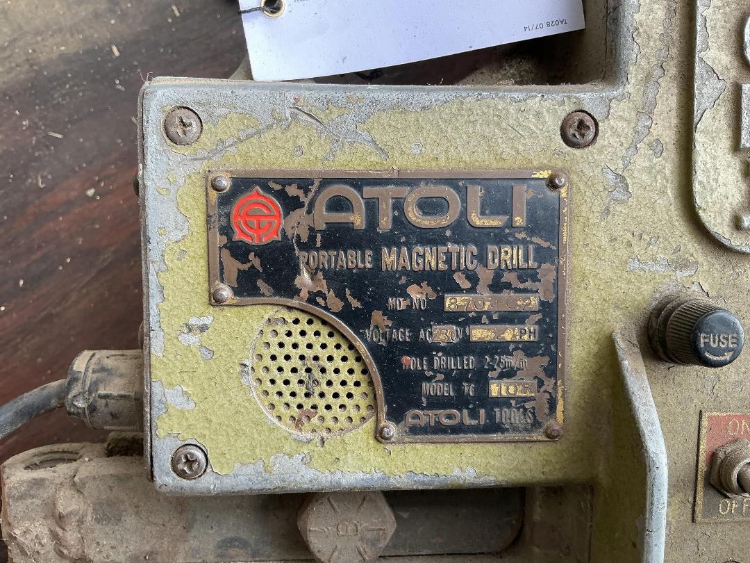 Photo '3' of Atoli Portable Magnetic Drill Press Photo '3' of Atoli Portable Magnetic Drill Press