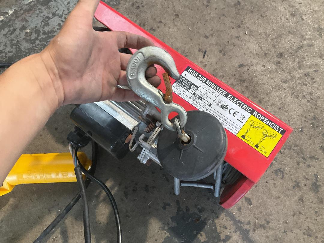 Photo '3' of HGS 200 Minisize Electric Rope Hoist