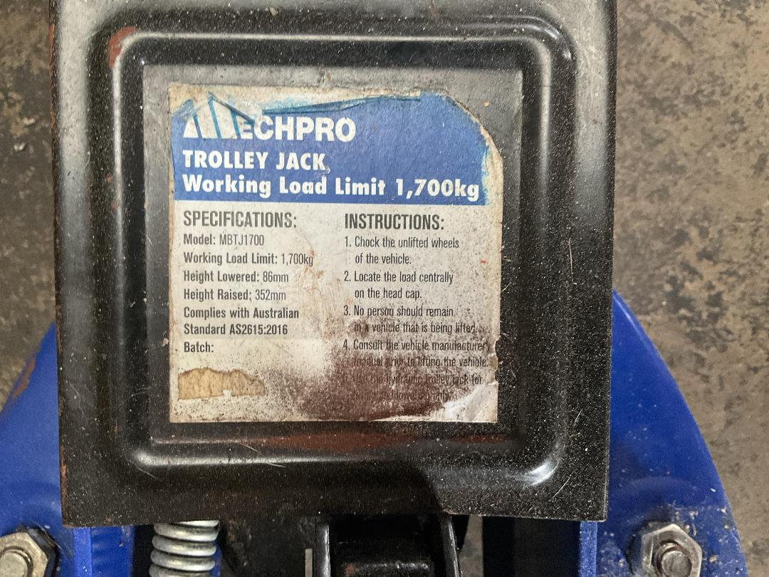 Photo '4' of Mechpro Trolley Jack