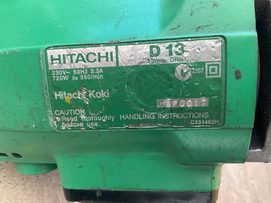 Photo '3' of Hitachi D13 13mm Corded Drill