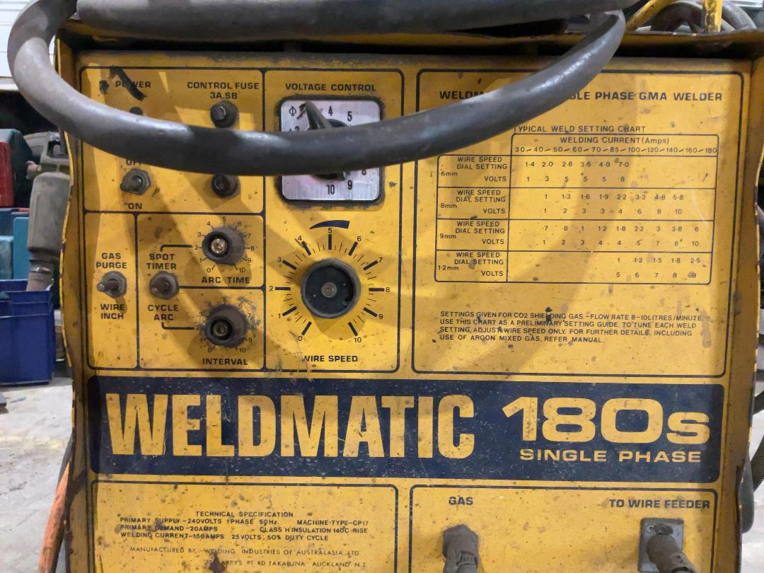 Photo '7' of Weldmatic 180s Single Phase