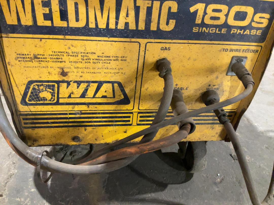 Photo '8' of Weldmatic 180s Single Phase