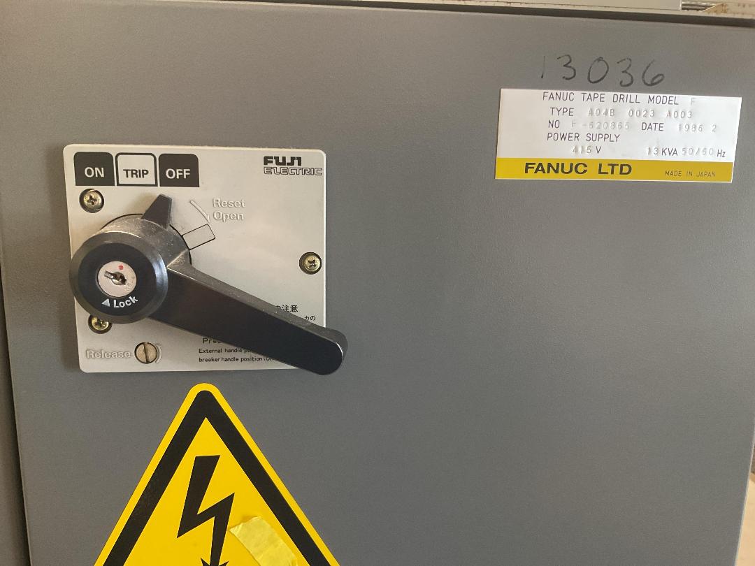 Photo '5' of Fanuc tape drill Photo '5' of Fanuc tape drill