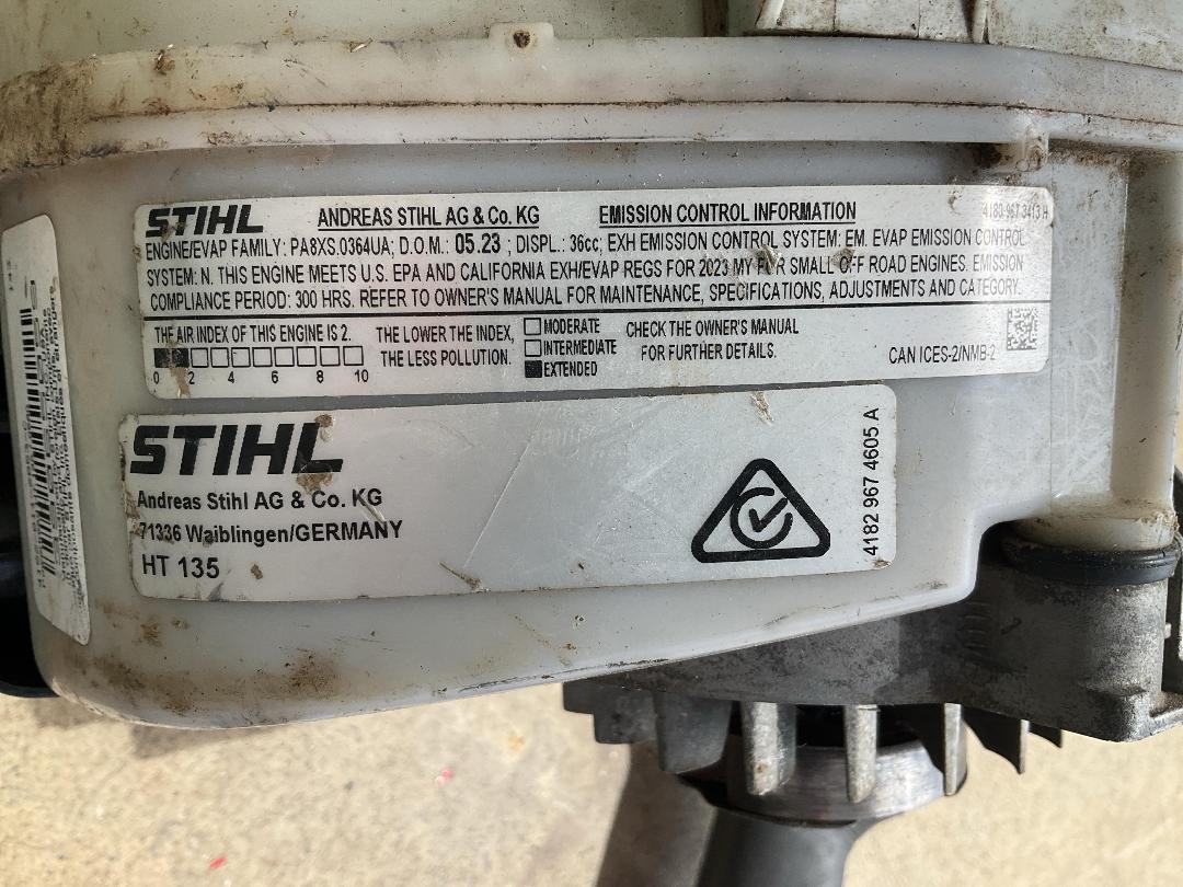 Photo '3' of STIHL HT 135 Petrol Pole Chainsaw