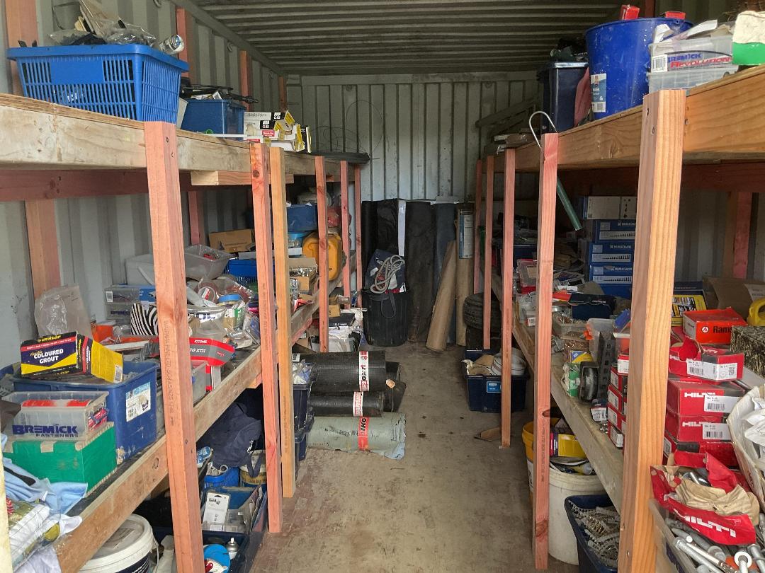 Photo '6' of Grey 20ft Shipping Container with Building Supplies