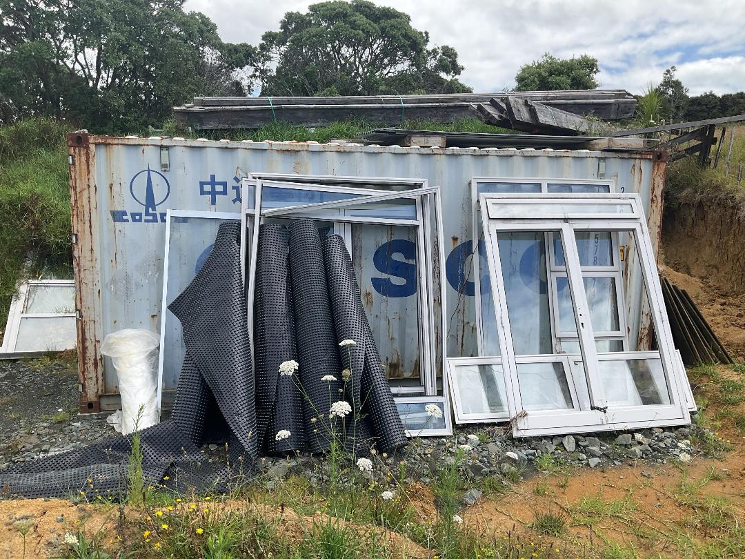 Photo '2' of Grey 20ft Shipping Container with Building Supplies