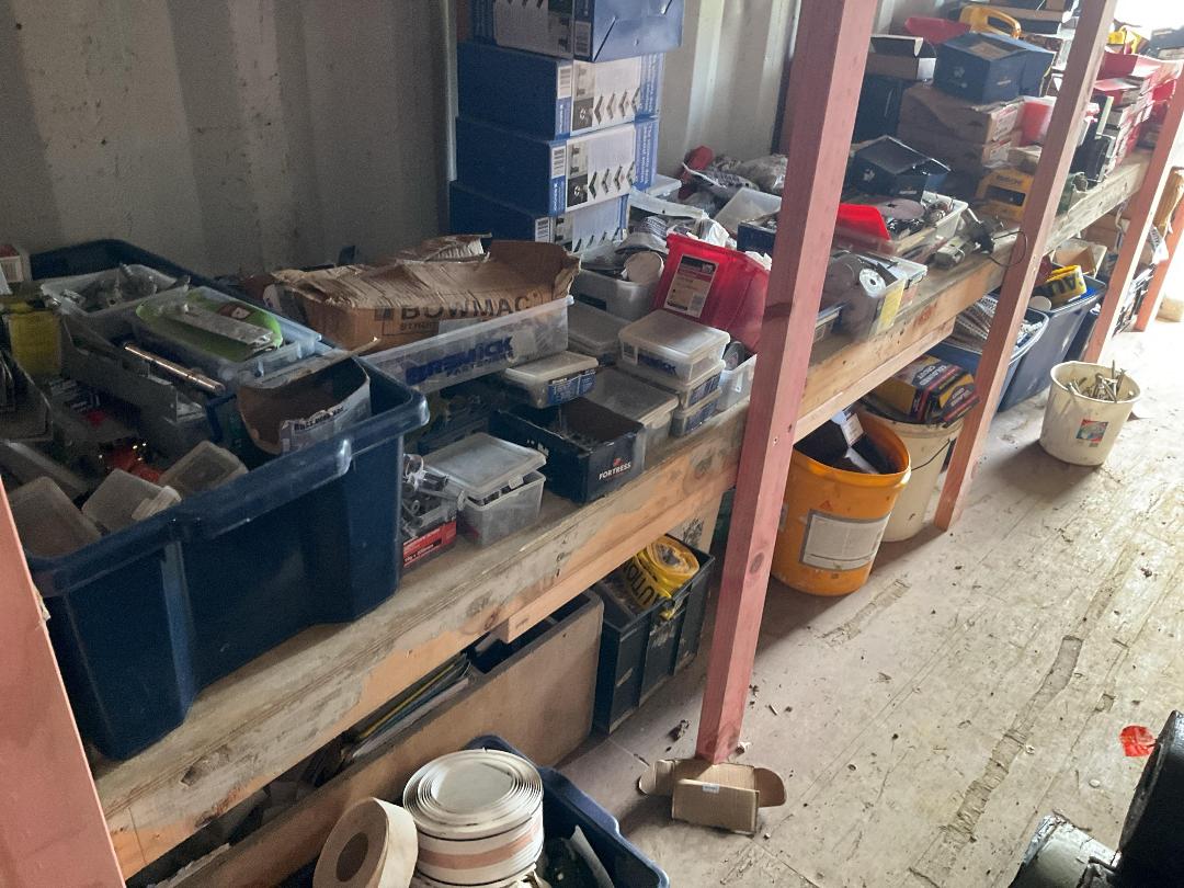 Photo '13' of Grey 20ft Shipping Container with Building Supplies