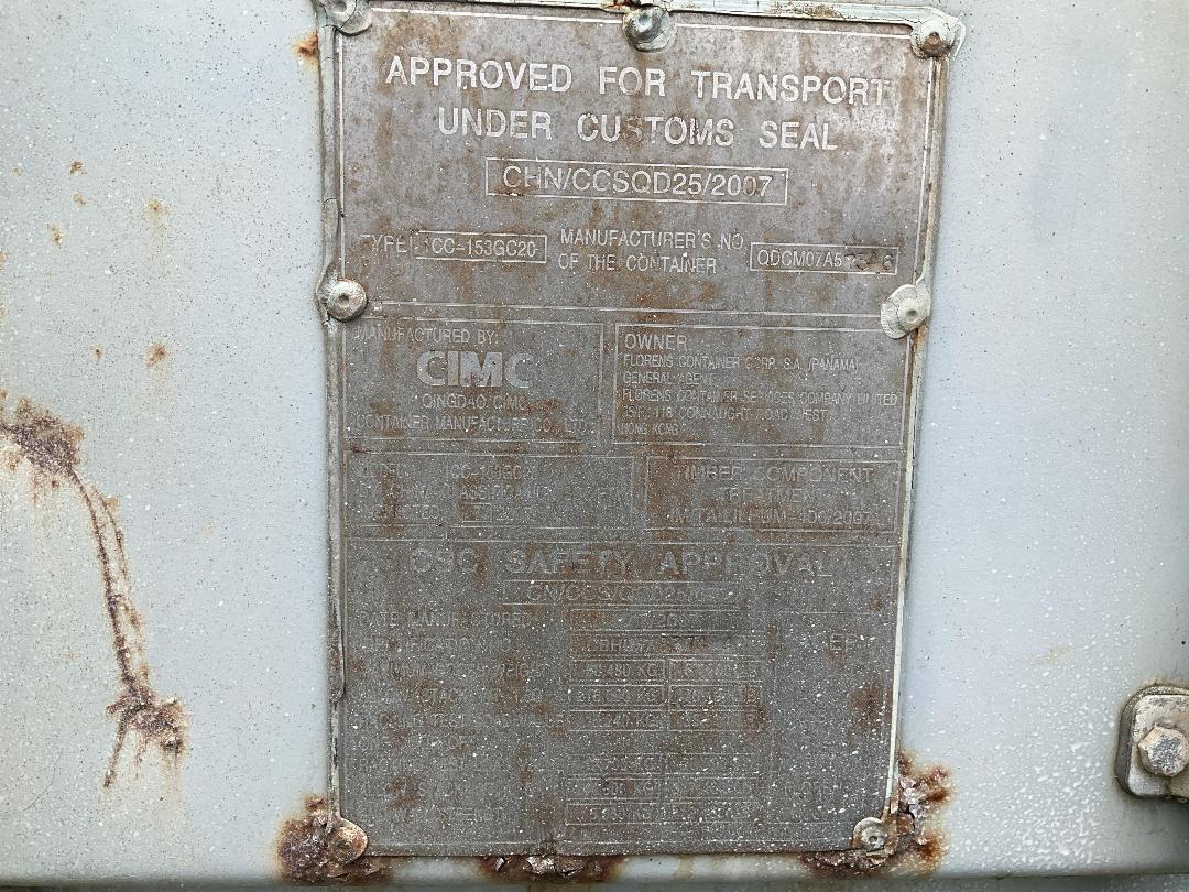 Photo '16' of Grey 20ft Shipping Container with Building Supplies