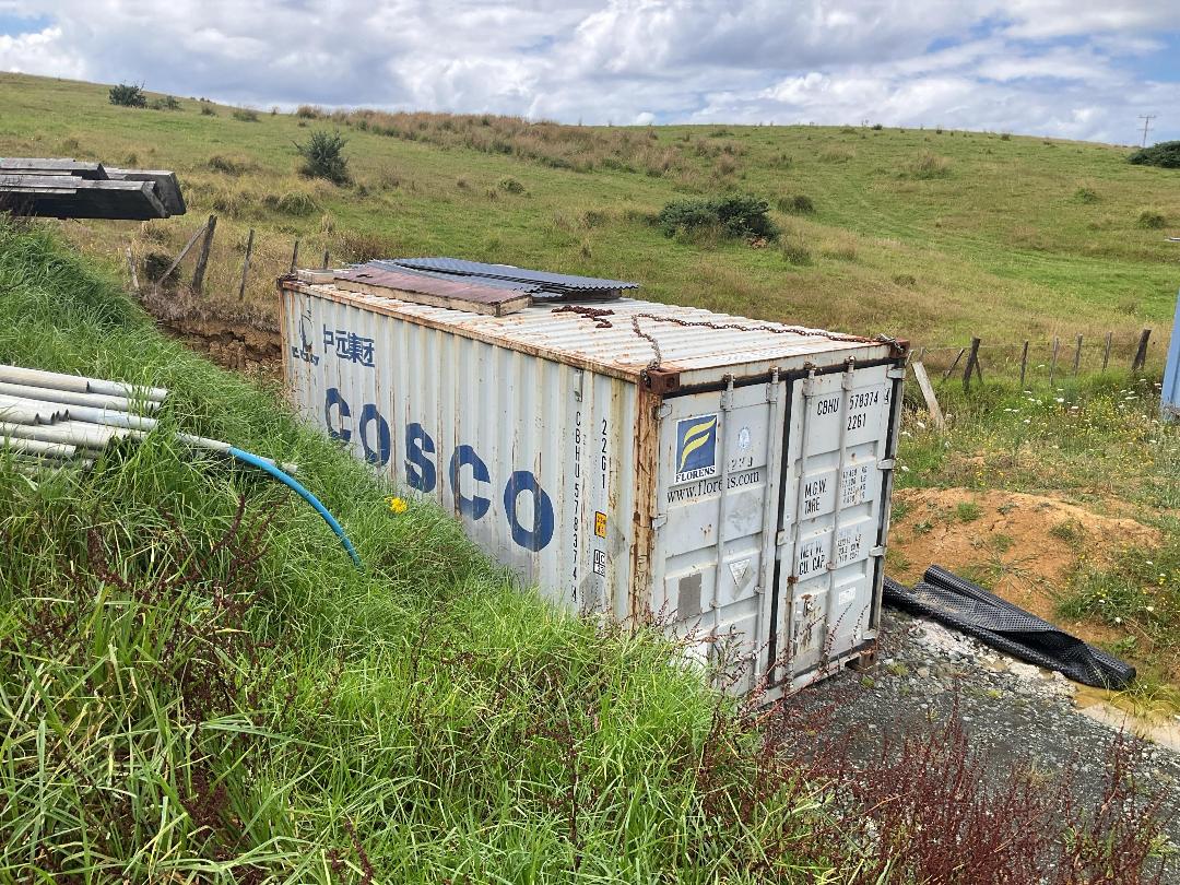 Photo '20' of Grey 20ft Shipping Container with Building Supplies