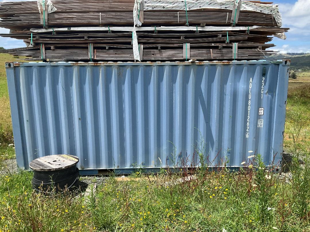 Photo '5' of Blue 20ft Shipping Container
