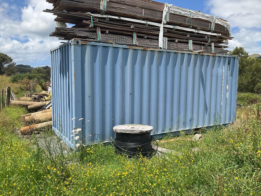 Photo '6' of Blue 20ft Shipping Container