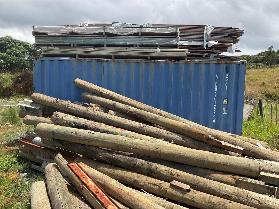 Photo '4' of Blue 20ft Shipping Container