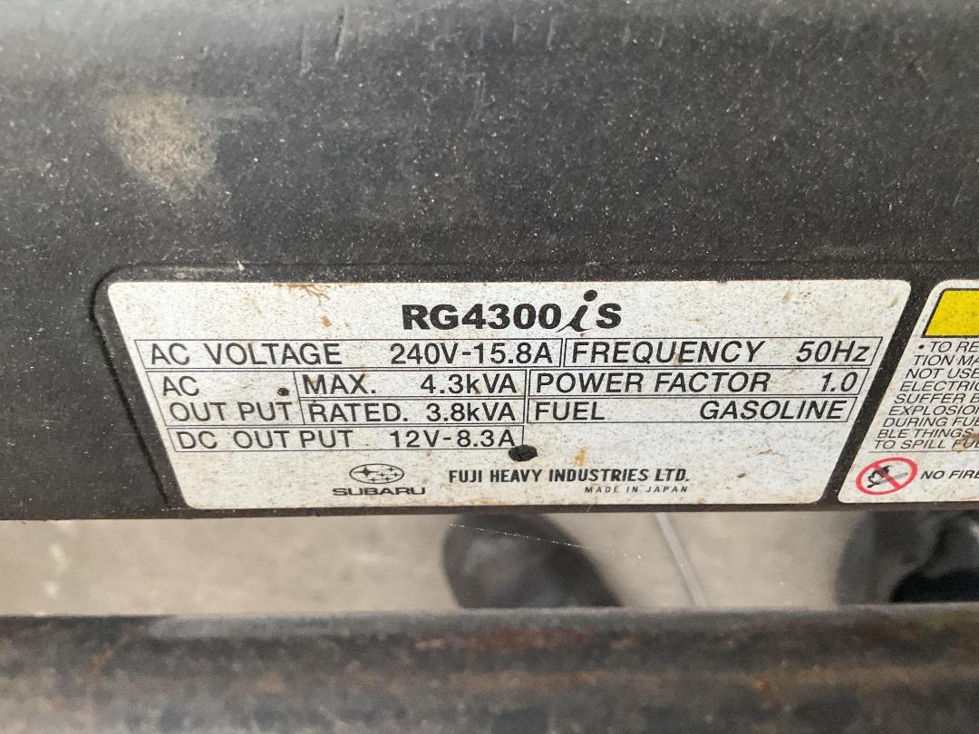 Photo '5' of Robin RG4300is Petrol Generator