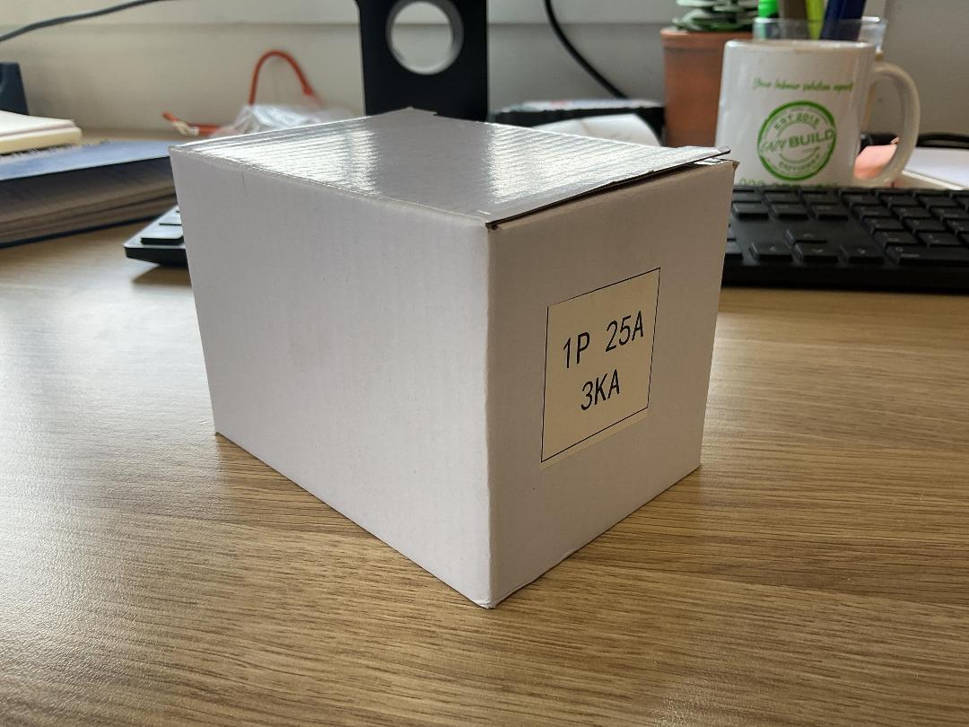 Photo '4' of 12x MCB Circuit Breakers 25A Half Pole