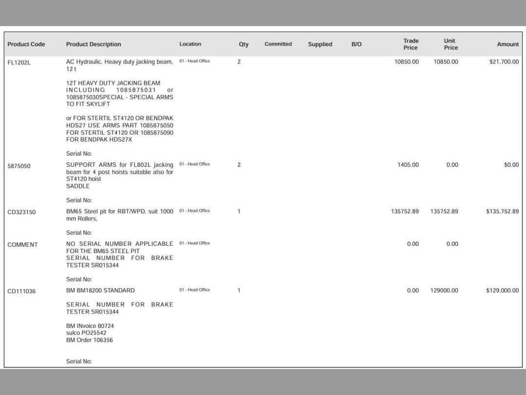 Photo '31' of Stertil Koni Car / Truck Servicing Lift System Photo '31' of Stertil Koni Car / Truck Servicing Lift System