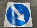 Thumbnail '4' of 2x Temporary Traffic Signs Merge