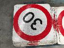Thumbnail '4' of 24 x Temporary Traffic Signs "30"