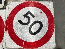 Thumbnail '1' of 17 x Temporary Traffic Signs "50"