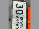 Thumbnail '4' of 11x Temporary Traffic Signs "30 KM/H Ahead"