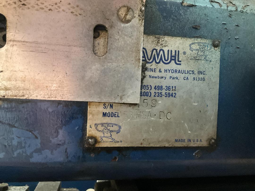 Photo '10' of “Blue Boy” Pipe Bender & Die