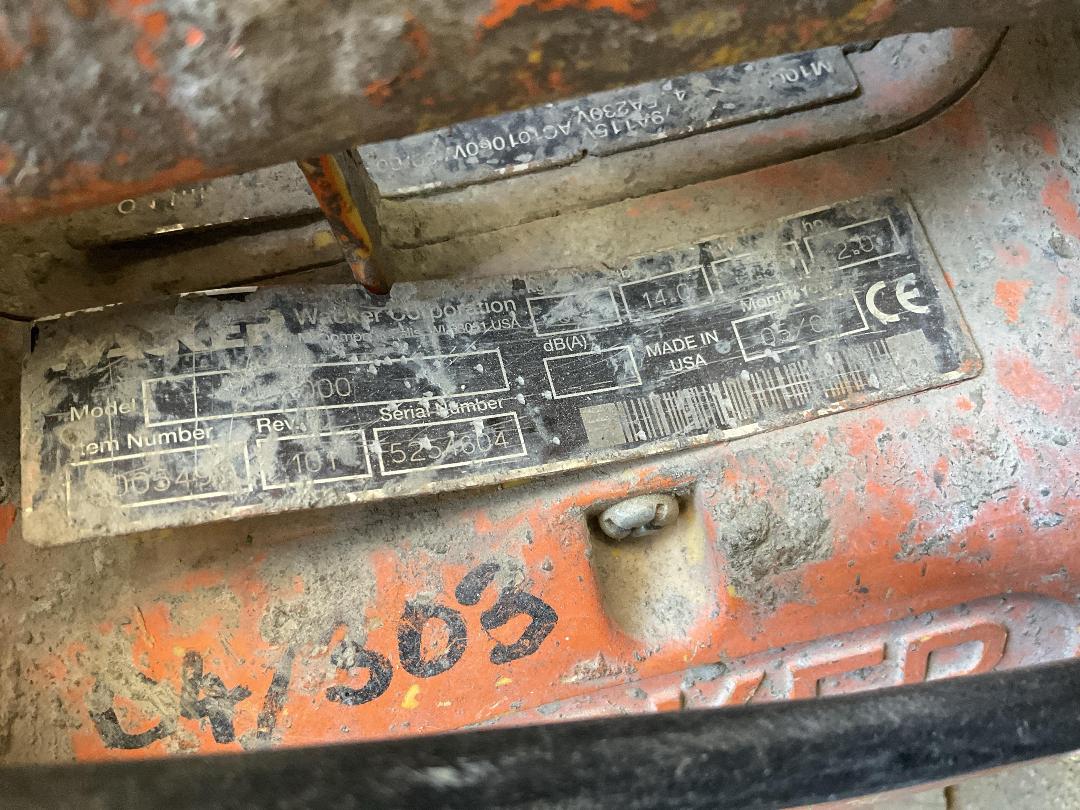 Photo '5' of Tool Chest w/ 3 Concrete Vibrators - Wacker M2000 etc Photo '5' of Tool Chest w/ 3 Concrete Vibrators - Wacker M2000 etc