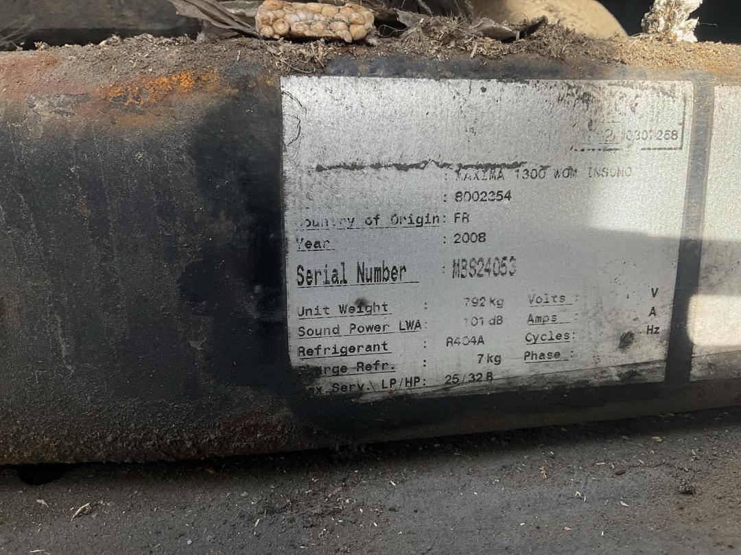 Photo '13' of Carrier Maxima 1300 Refrigeration Unit Photo '13' of Carrier Maxima 1300 Refrigeration Unit