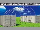 Thumbnail '3' of PVC Container Dome Shelter Kit  C2020H - 20FT w/ End Wall *NEW*