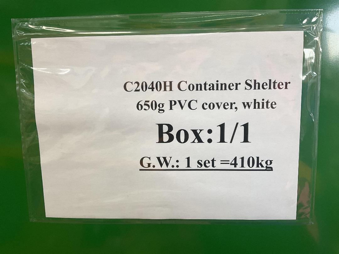 Photo '5' of PVC Container Dome Shelter Kit - 40FT w/ End Wall *NEW*