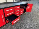 Thumbnail '2' of Workbench on Castors - 12 Draw / 2 Storage Cupboards - 10FT  *NEW*