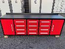 Thumbnail '1' of Workbench on Castors - 12 Draw / 2 Storage Cupboards - 10FT  *NEW*