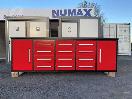 Thumbnail '8' of Workbench on Castors - 12 Draw / 2 Storage Cupboards - 10FT  *NEW*