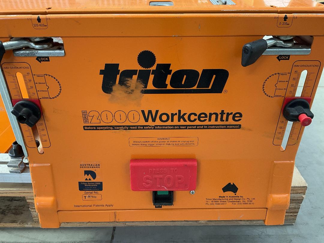 Photo '8' of Triton Workcentre 2000 - Portable Woodworking Station