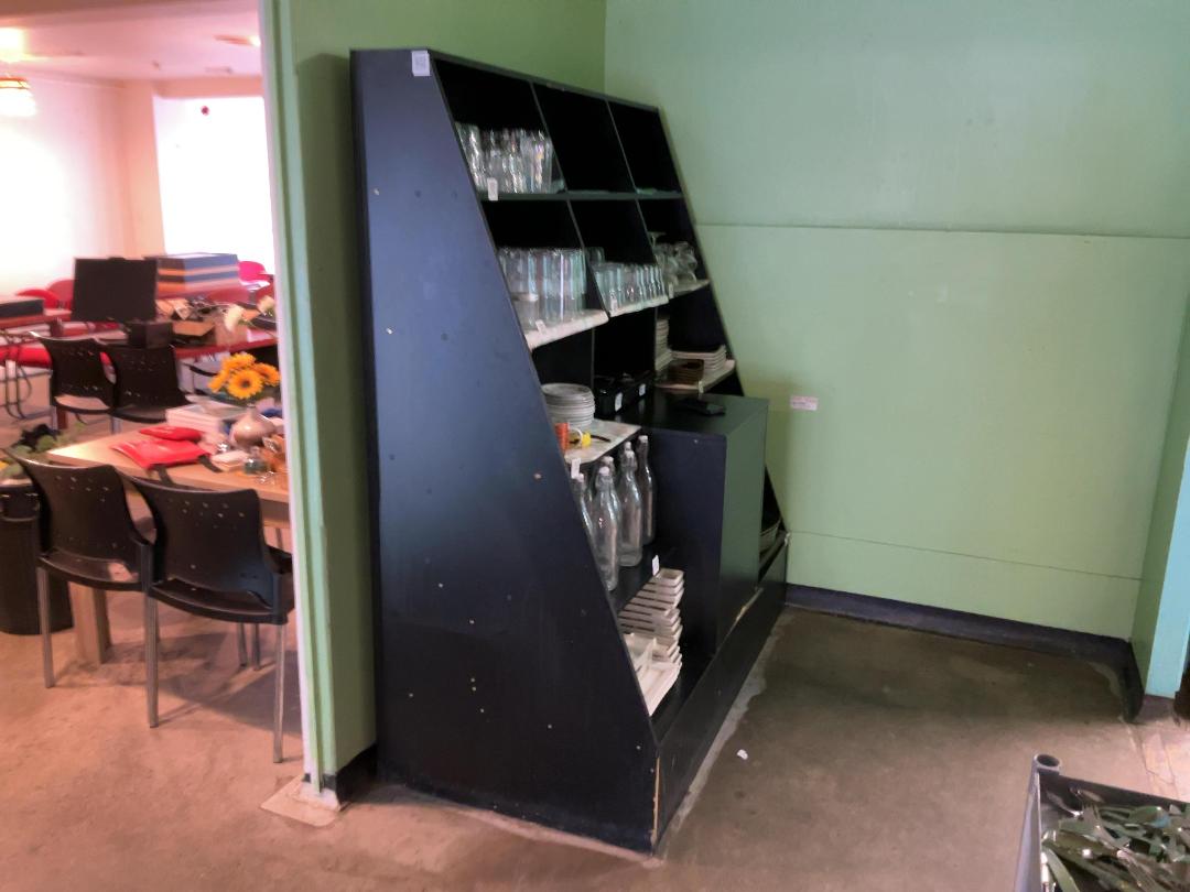 Photo '2' of Black Shelving Unit