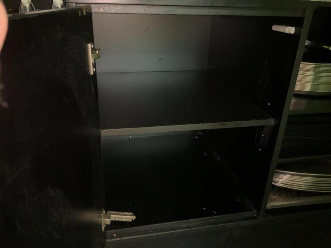 Photo '4' of Black Shelving Unit