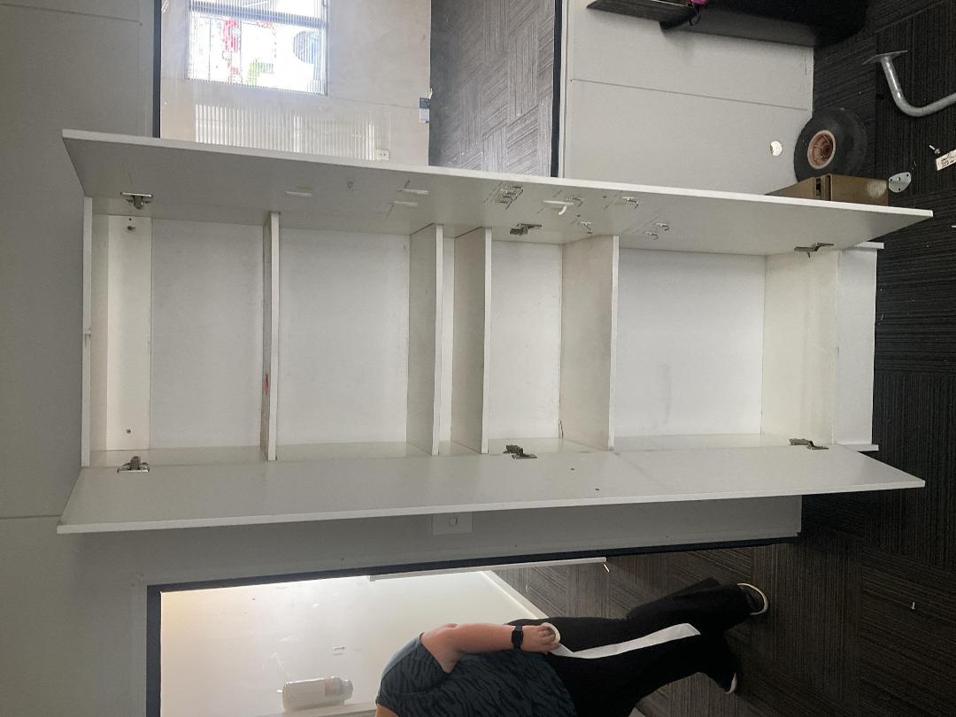 Photo '3' of Tall White Cupboard Photo '3' of Tall White Cupboard